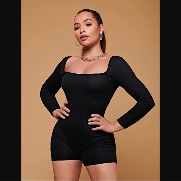 🆕shein petite unitard romper
